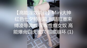 【高能淫奴调教】Mini大神 红色七夕特别篇 狗链肛塞束缚凌辱调教 深喉性瘾女奴 高能爆肏白虎蜜穴 彻底崩坏 (1)