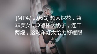 [MP4/ 2.06G] 超人探花，兼职美女，D罩杯大奶子，连干两炮，这对车灯太给力好耀眼