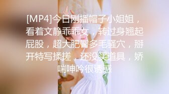 [MP4]今日刚播帽子小姐姐，看着文静乖乖女，转过身翘起屁股，超大肥臀多毛骚穴，掰开特写揉搓，还没买道具，娇喘呻吟很诱惑