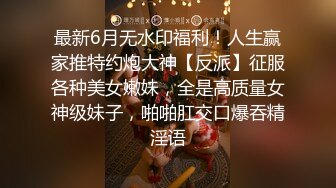 最新6月无水印福利！人生赢家推特约炮大神【反派】征服各种美女嫩妹，全是高质量女神级妹子，啪啪肛交口爆吞精淫语