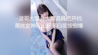 -波哥大睾丸大屌道具把开裆黑丝女神玩出好多白浆按倒爆操