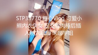 STP33770 糖心Vlog 可爱小熊内衣少女 足交假肉棒后插入粉穴蹂躏 米娜学姐